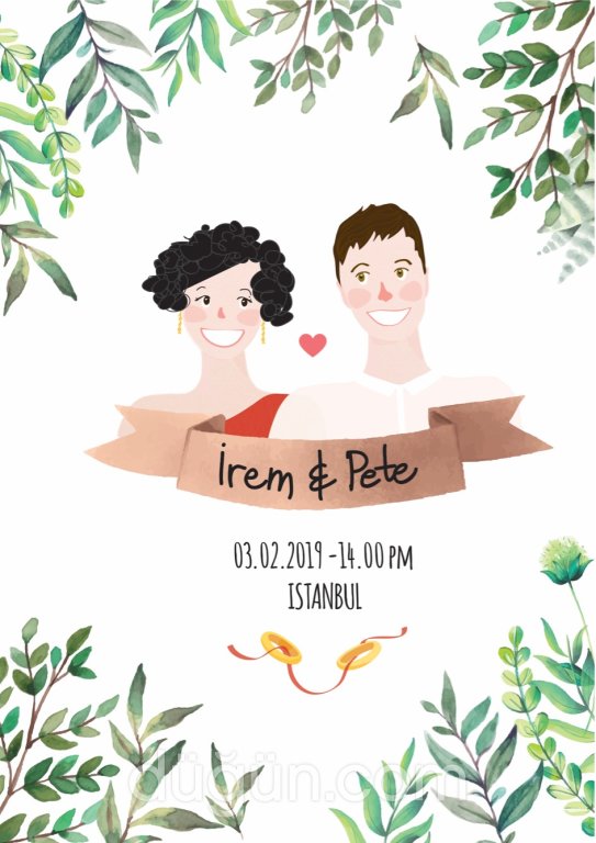 Make My Story Card - Düğün Davetiyesi İzmir