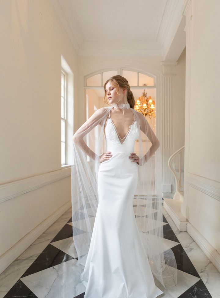 Askılı Balık Gelinlik