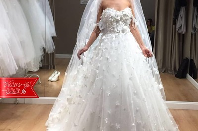 Hedera Gül Gelinlik