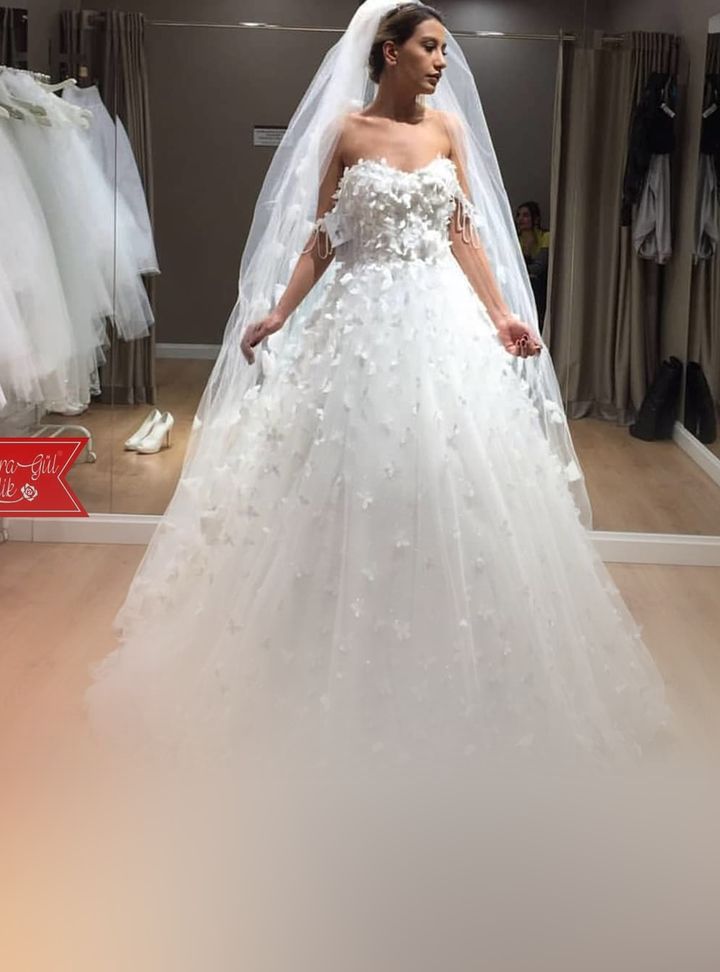 Hedera Gül Gelinlik