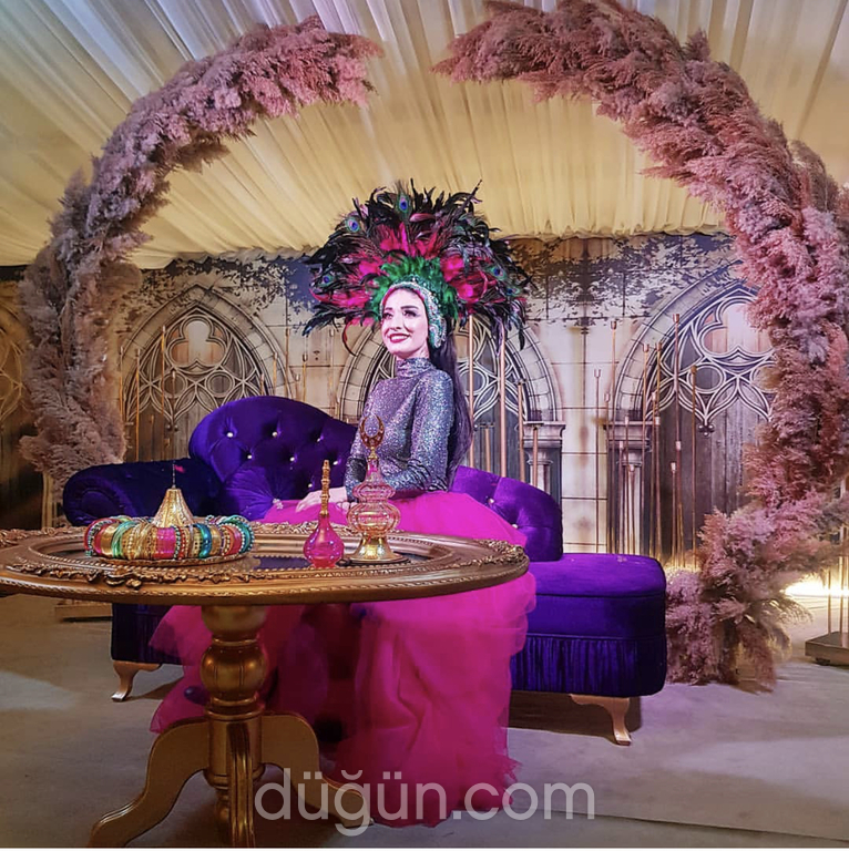 Lehenga Kına Kaftan Organizasyon