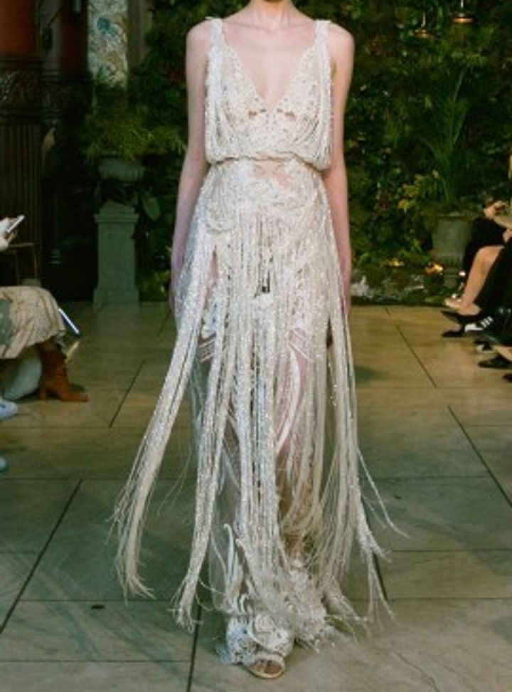 Dcey Tuvanam Bridal-İncili Püskül Gelinlik