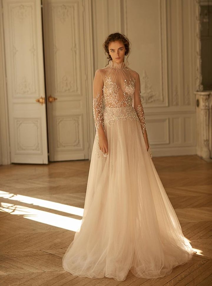 Dcey Liz Martinez-Florence Tül Gelinlik