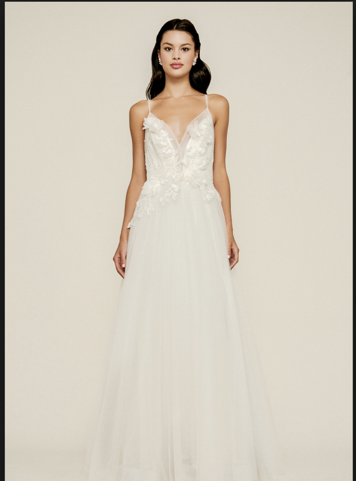 Dcey Tadashi Shoji-Conradina Tül Gelinlik