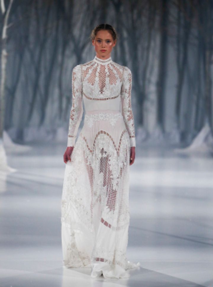 Dcey Paolo Sebastian-Kafesli Gelinlik