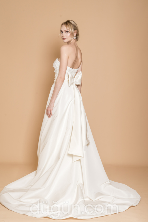 Dcey Bridal Cassia Gelinlik Prenses kesim Straplez Romantik gelinlik - 2