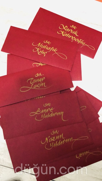 Burak Kaligrafi Ve Davetiye Yazımı