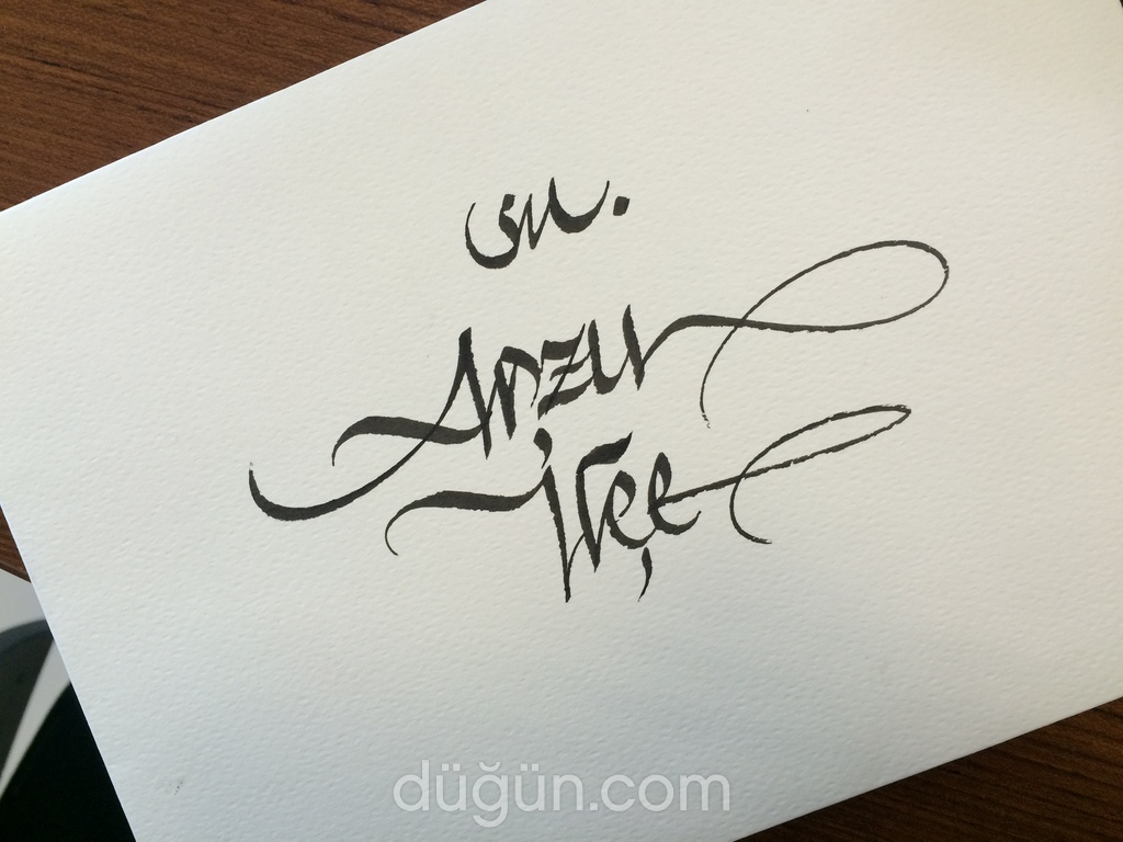 Burak Kaligrafi Ve Davetiye Yazımı