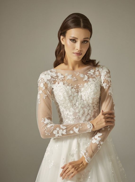 Bonnie  A Kesim Bohem Romantik Gelinlik 3