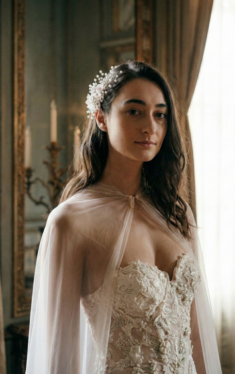 IDGA-3339-25 Balık Kesim Straplez Tarlatansız Gelinlik 4