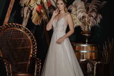 Needle Wedding Dress