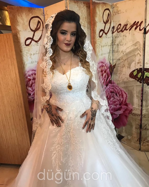 Sinem Zerenoğlu Moda Evi 21 A kesim Straplez Romantik gelinlik - 1