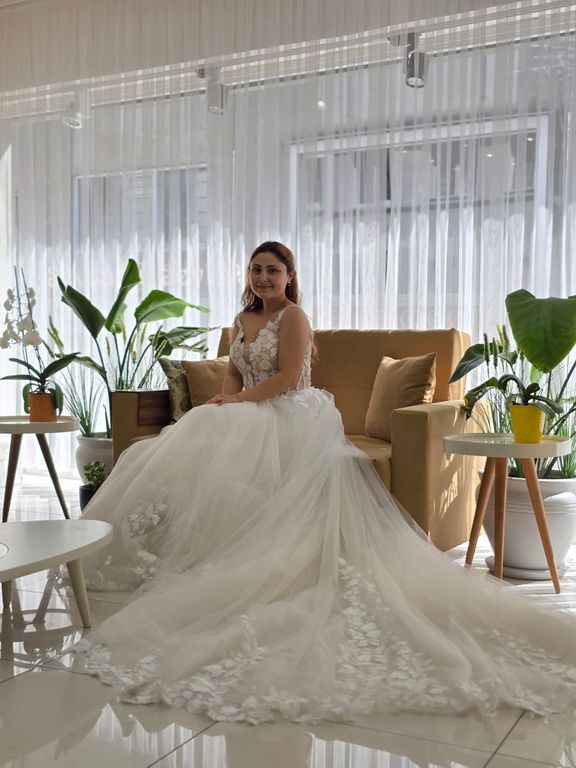 trent model A Kesim Helen Straplez Gelinlik 3