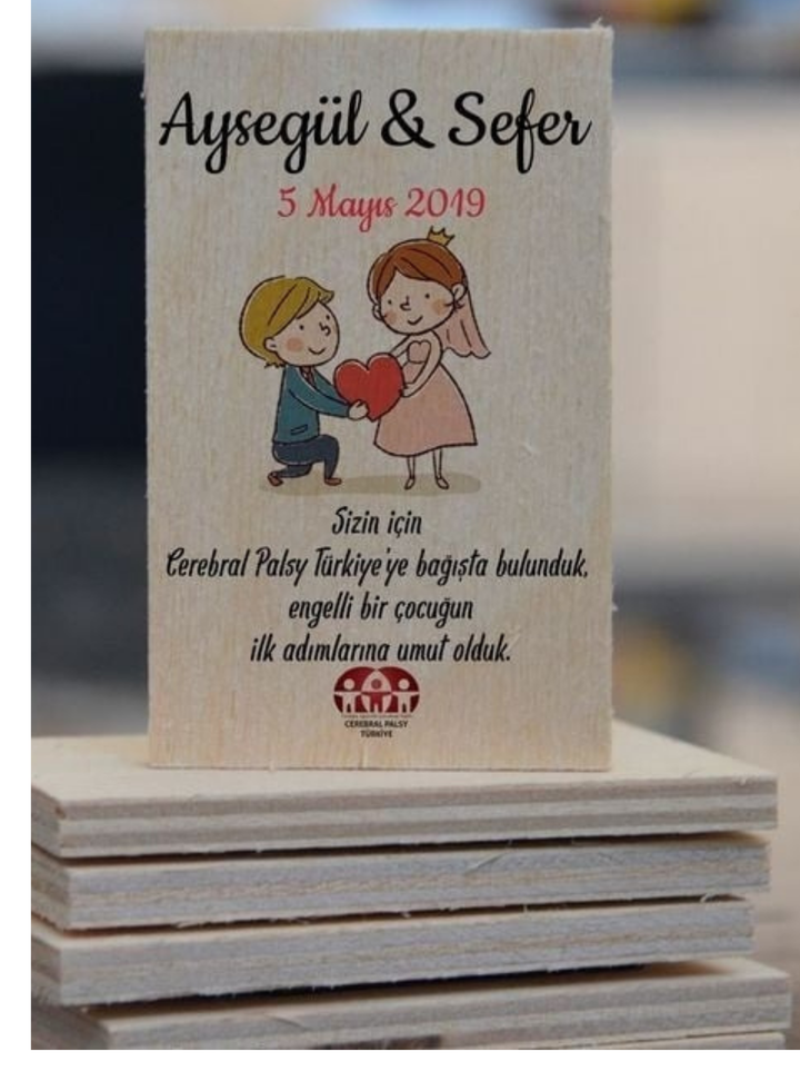 TSÇV-39-25 Bağış Karikatür Magnet Hediyelik