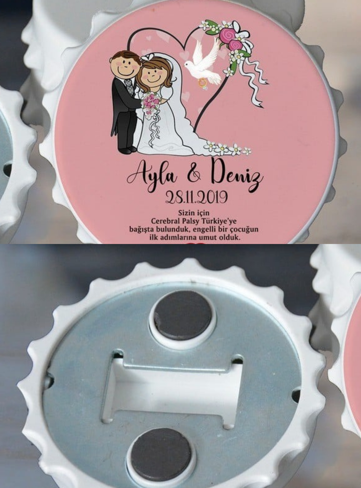 TSÇV-32-25 Bağış Karikatür Söz - Nişan Hediyelik