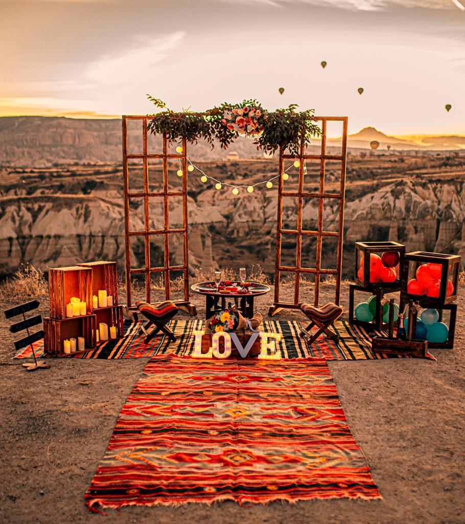 Birge Turizm Kapadokya Evlilik Teklifi