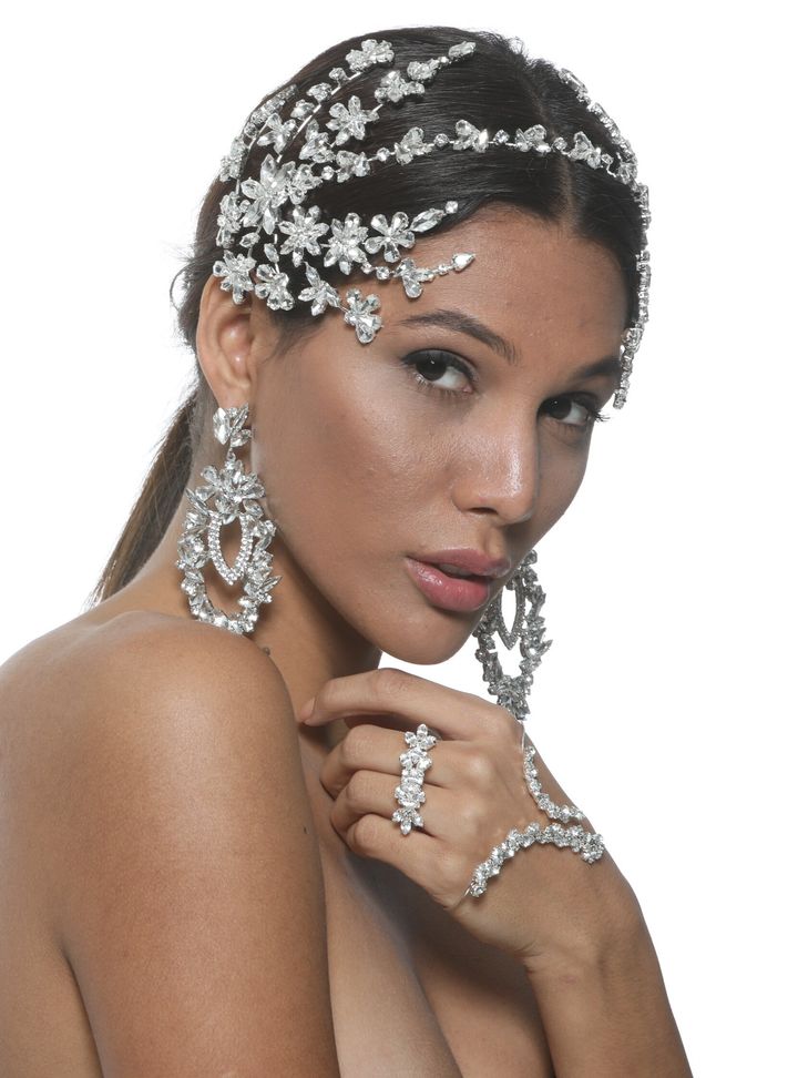 Kristal Taşlı Saç Aksesuarı