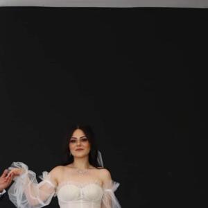 Balon Kol Prenses Gelinlik