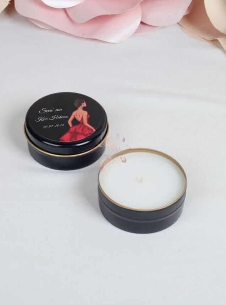 Kırmızı Elbise Detaylı Kına Hediyeliği