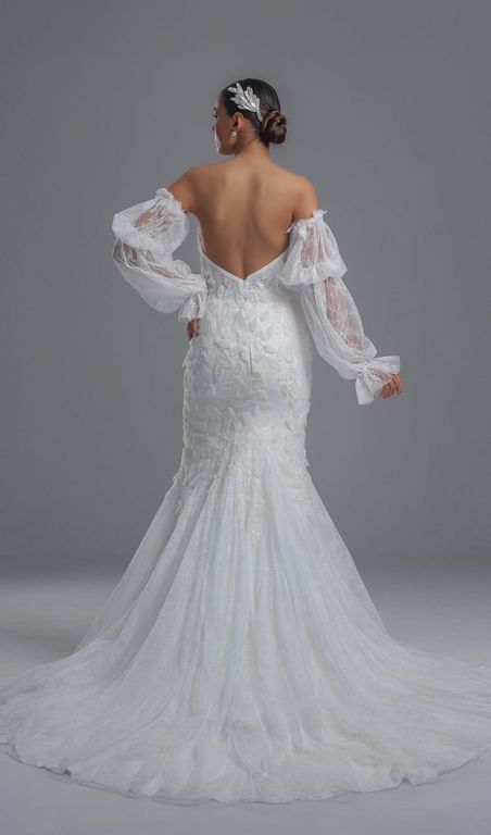 April Balık Kesim Bohem Helen Gelinlik 3