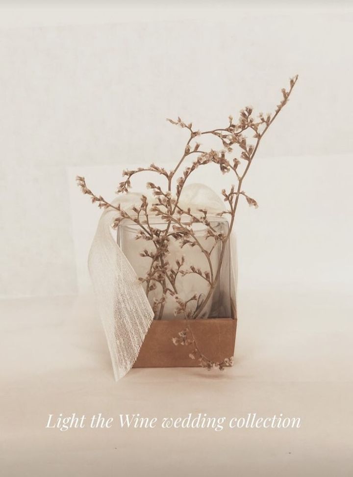 Rustik Tasarımlı Mum