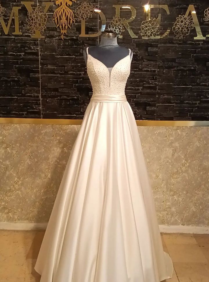 Askılı A Kesim Gelinlik