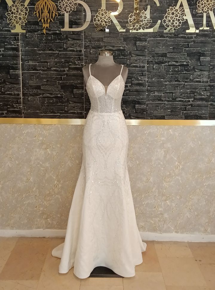 Askılı Balık Gelinlik