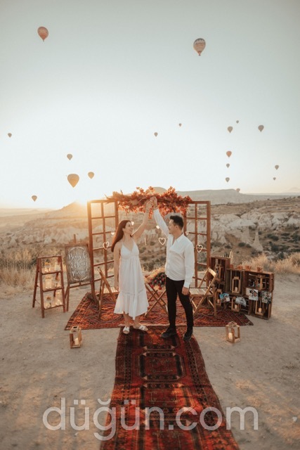 Kapadokya Evlilik Teklifi Şemsiye Organizasyon