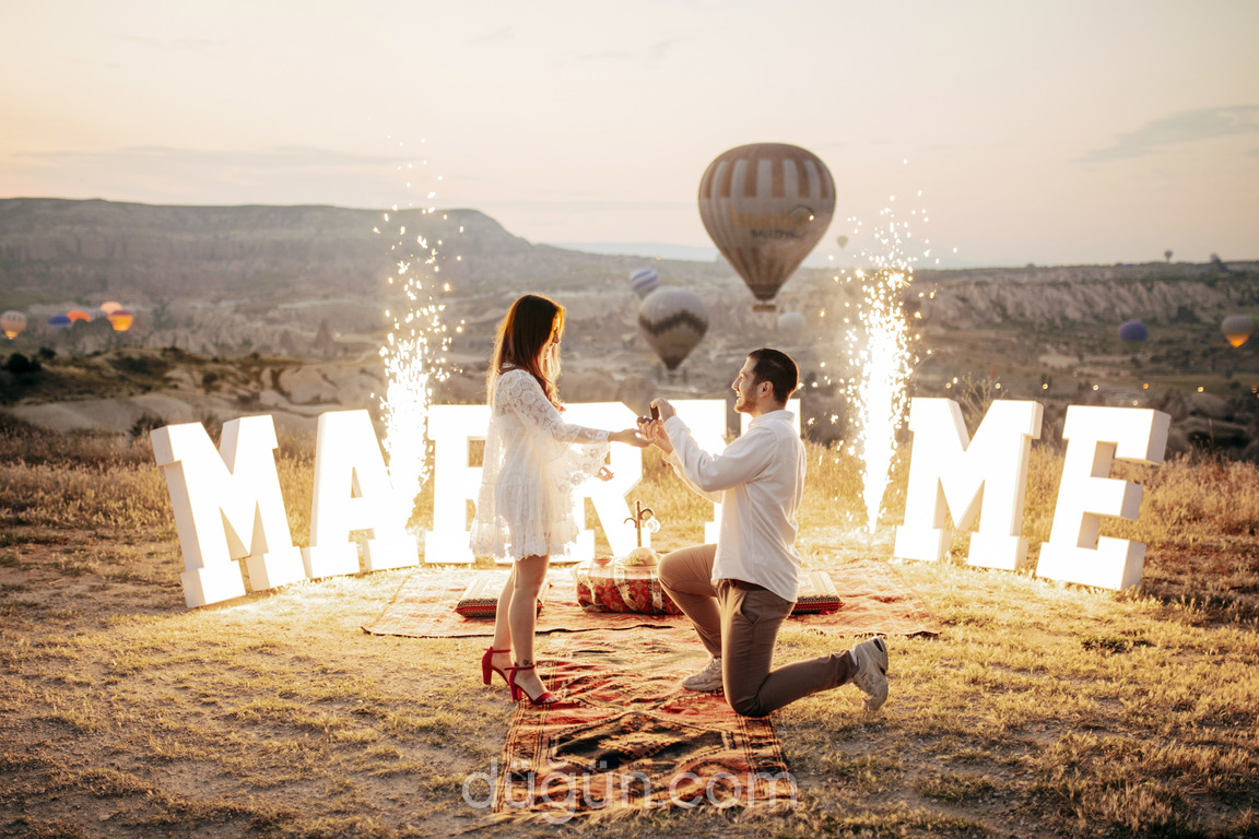 Kapadokya Evlilik Teklifi Şemsiye Organizasyon