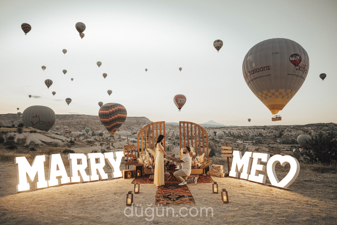 Kapadokya Evlilik Teklifi Şemsiye Organizasyon