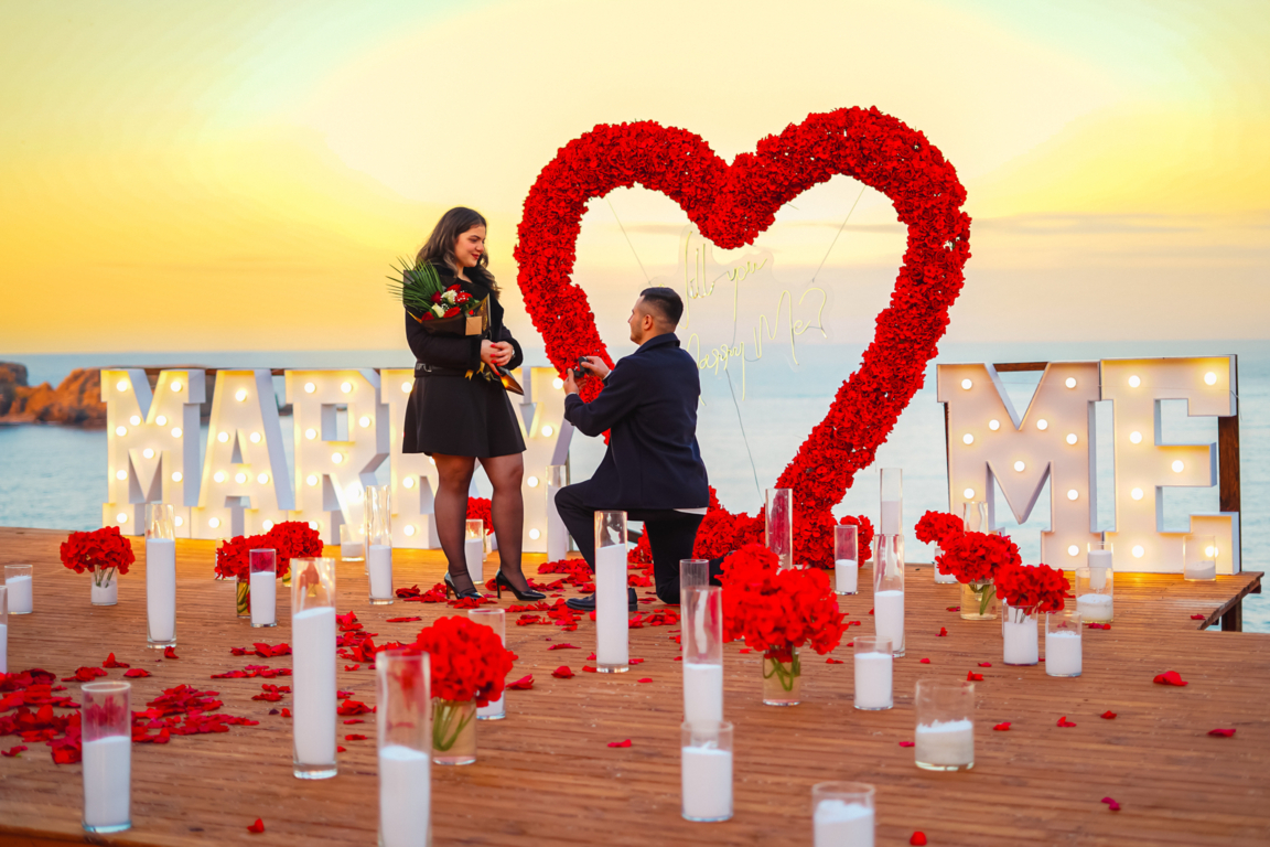 Yüzen Evv Evlilik Teklifi