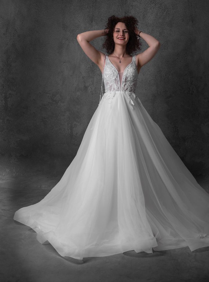 Askılı A Kesim Gelinlik