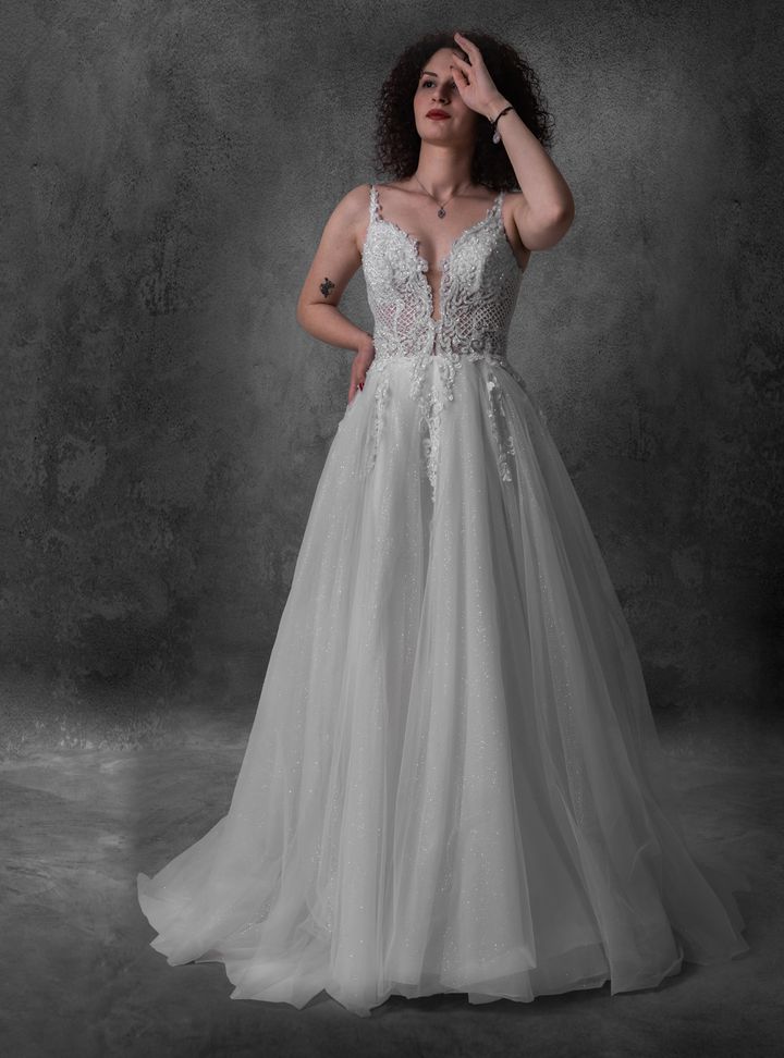 Askılı A Kesim Gelinlik