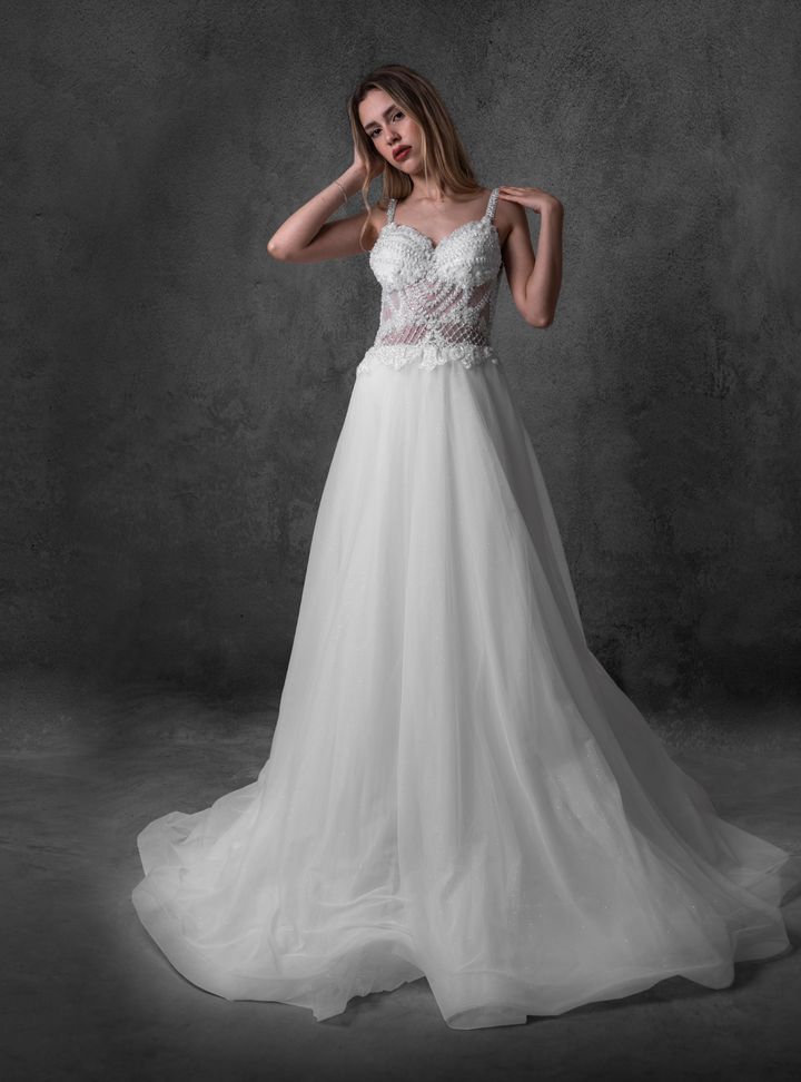 Askılı A Kesim Gelinlik