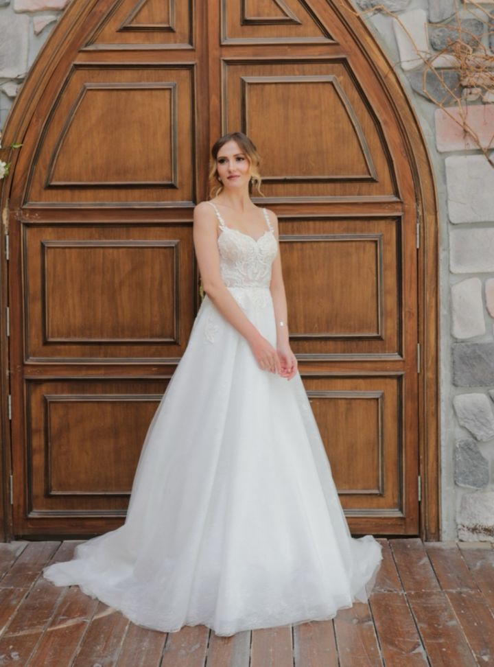 Askılı A Kesim Gelinlik