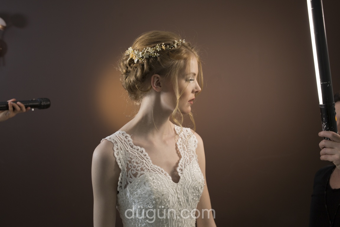 Örgü Topuz Nikah Tacı