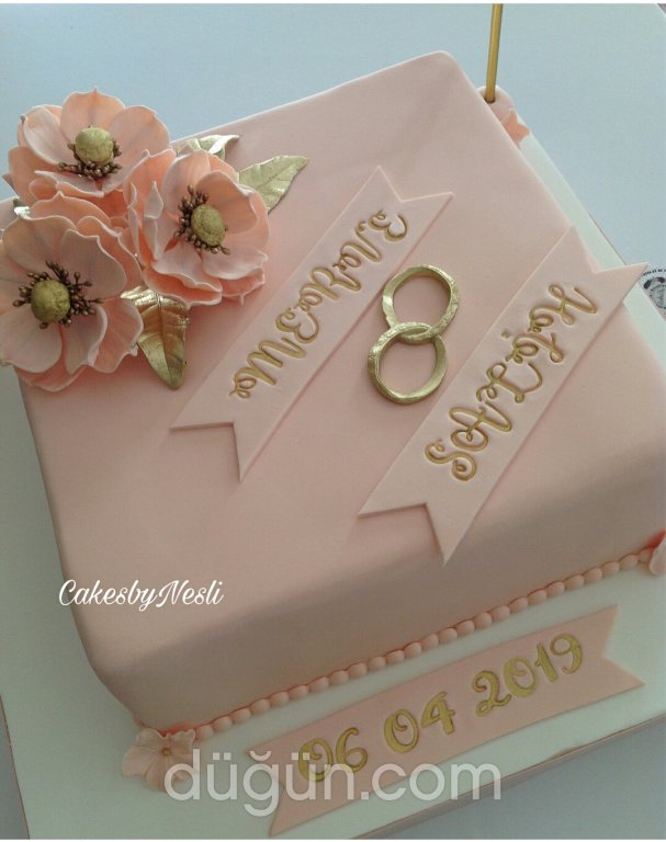 CakesbyNesli Butik Pasta Düğün Pastası İstanbul