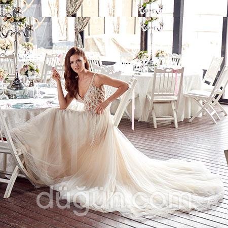 İşlemeli Gelinlik Modeli