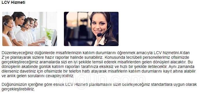 Lcv Hizmeti