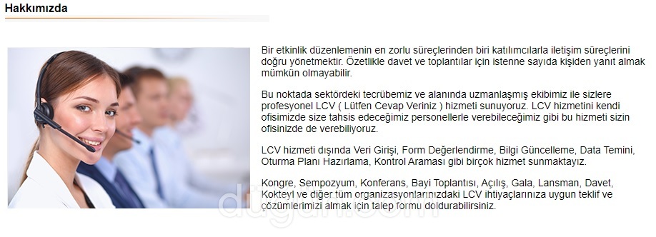 Lcv Hizmeti