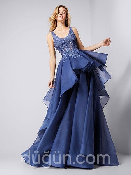 Lacivert Nişanlık Modeli