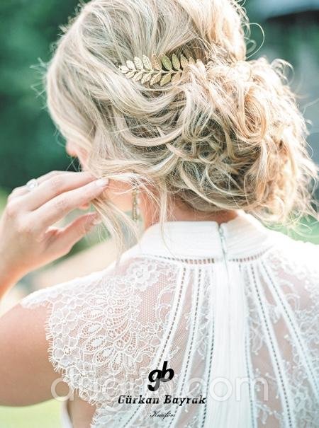Janga Topuz Gelin Saçı Modeli