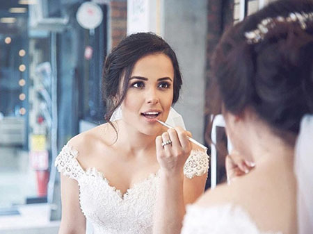 Buğulu Gelin Makyaj Modeli