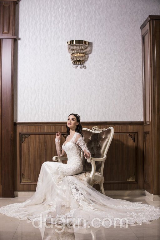 Balık Kesim Gelinlik Modeli