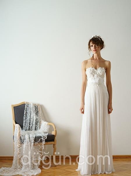 Straplez Gelinlik Modeli