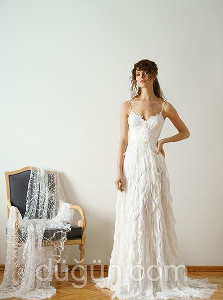 A Kesim Gelinlik Modeli