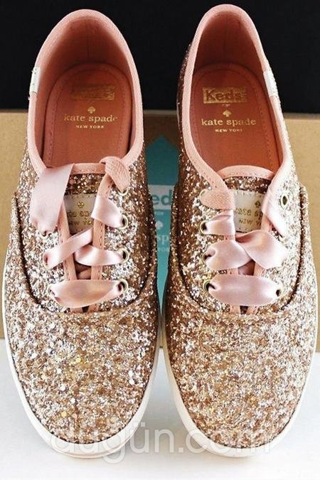 Pembe Spor Gelin Ayakkabısı