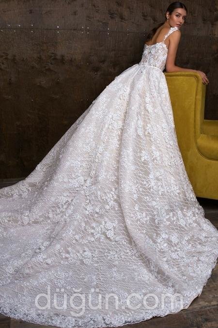 Kuyruklu Prenses Gelinlik