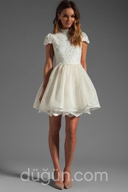 Kısa Nişan Elbisesi