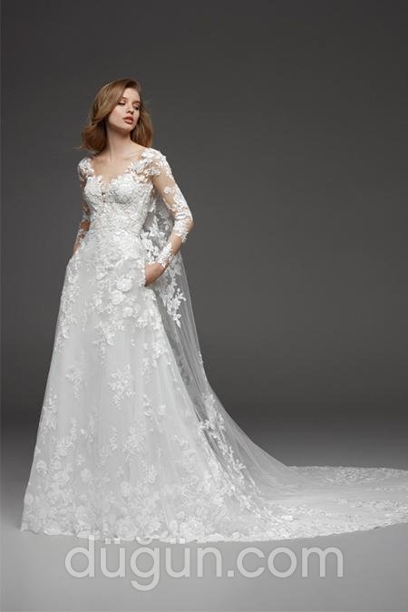Büyüleyici 22 Romantik Dantel Gelinlik 2019 -16 76